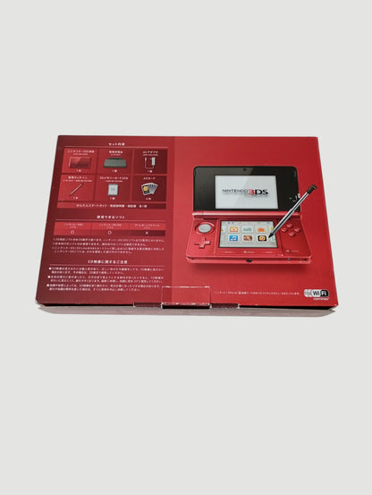 consola Nintendo 3DS old red en caja liberada con micro sd 32 gb
