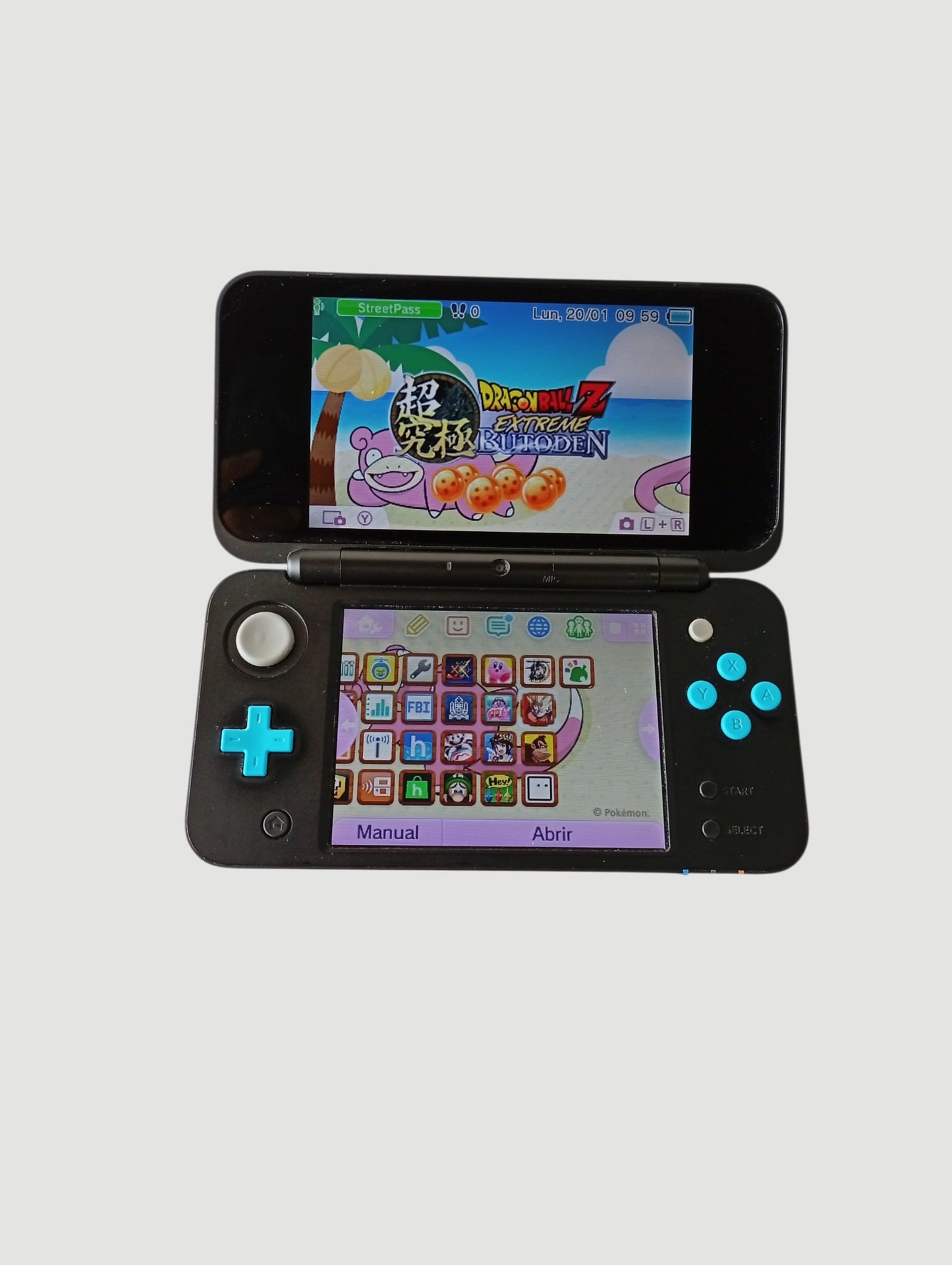 consola Nintendo  new 2ds xl  en caja liberada con micro sd 32 gb