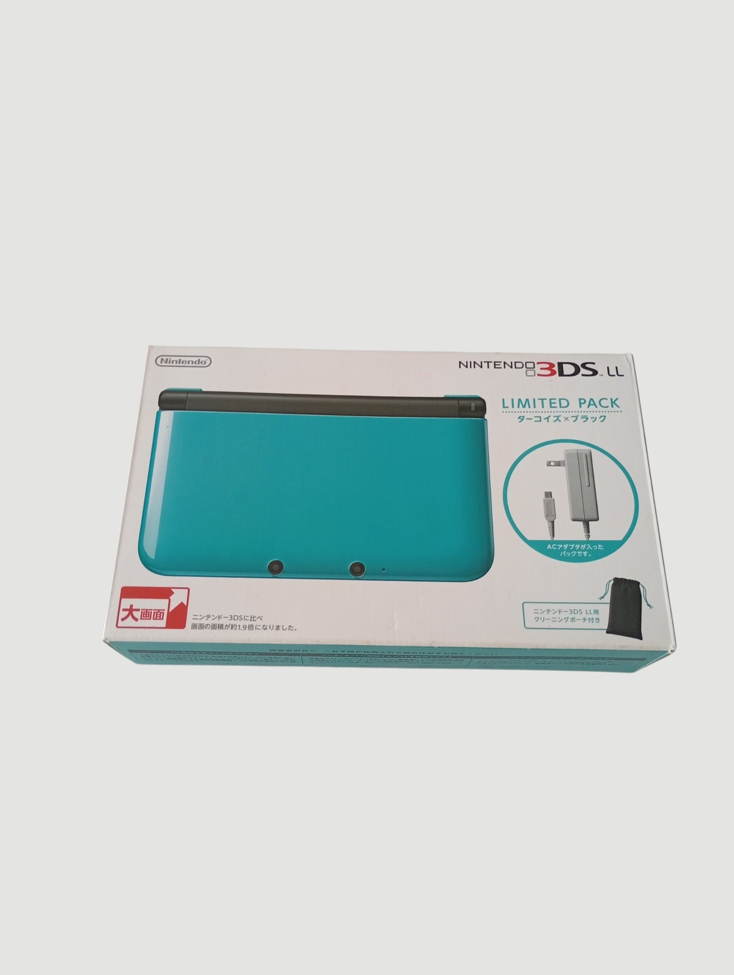 consola Nintendo 3DS old xl limited pack turquesa en caja liberada en micro sd 32 gb