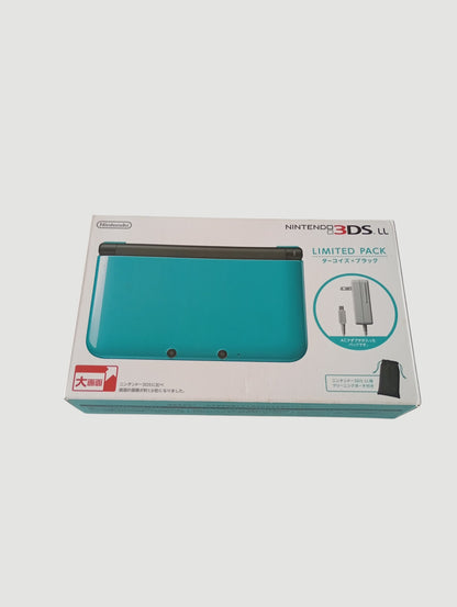 consola Nintendo 3DS old xl limited pack turquesa en caja liberada en micro sd 32 gb
