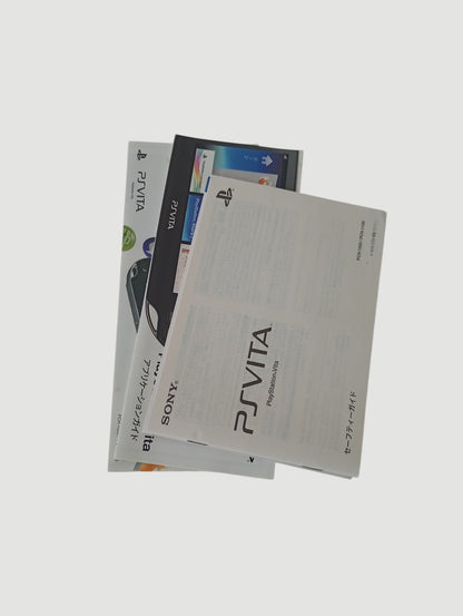 consola psvita white fat en caja cib liberada con micro sd 32 gb