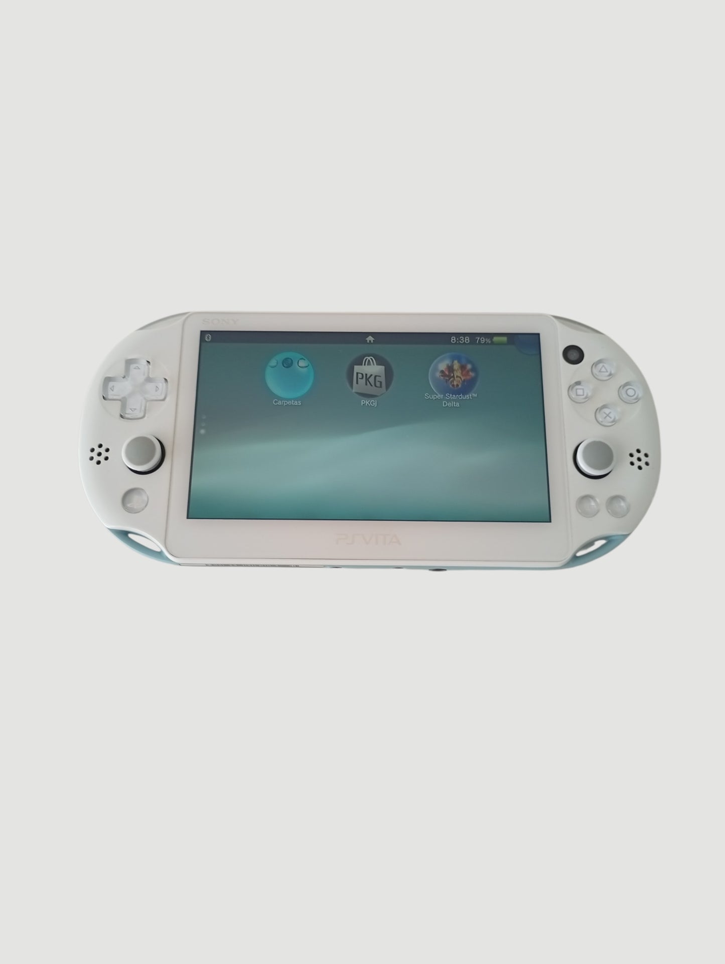 consola psvita slim light blue 2000 liberada con micro sd 32 gb