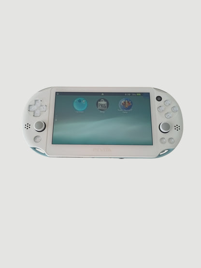 consola psvita slim light blue 2000 liberada con micro sd 32 gb