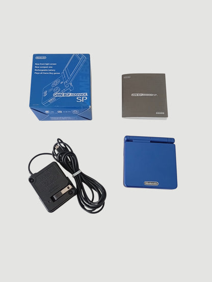 consola game boy advance sp 001 azul en caja