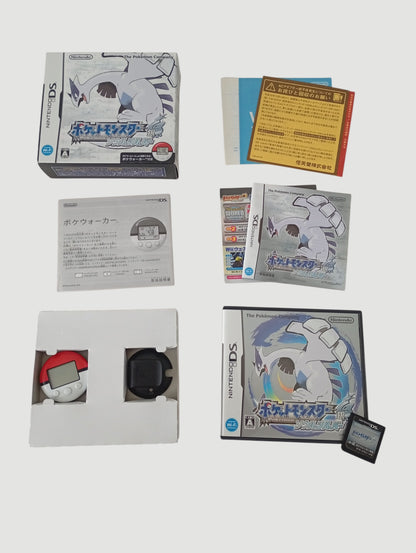 pokemon soulsilver edicion plata original japones Nintendo DS full cib