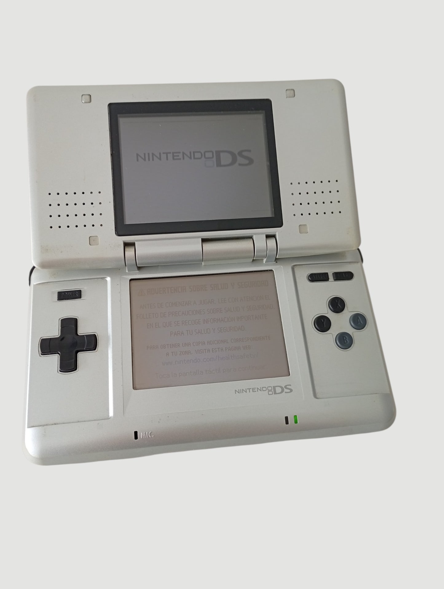 consola Nintendo DS fat gris