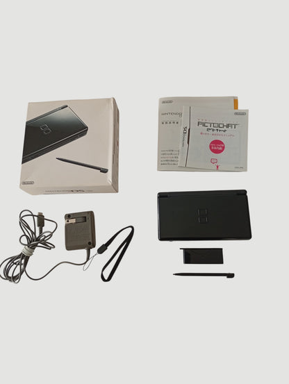 consola nintendo ds lite negra en caja