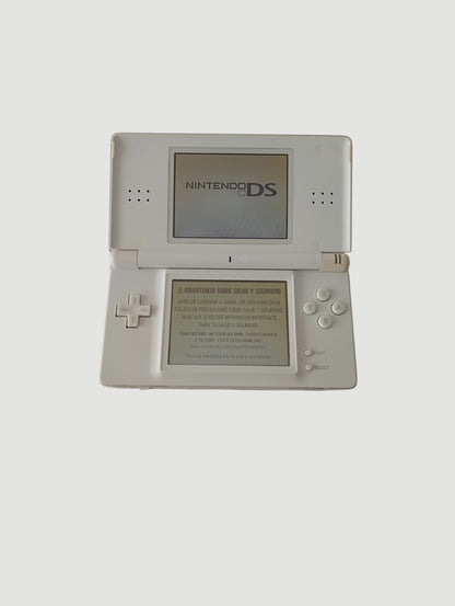 consola nintendo ds lite blanca en caja