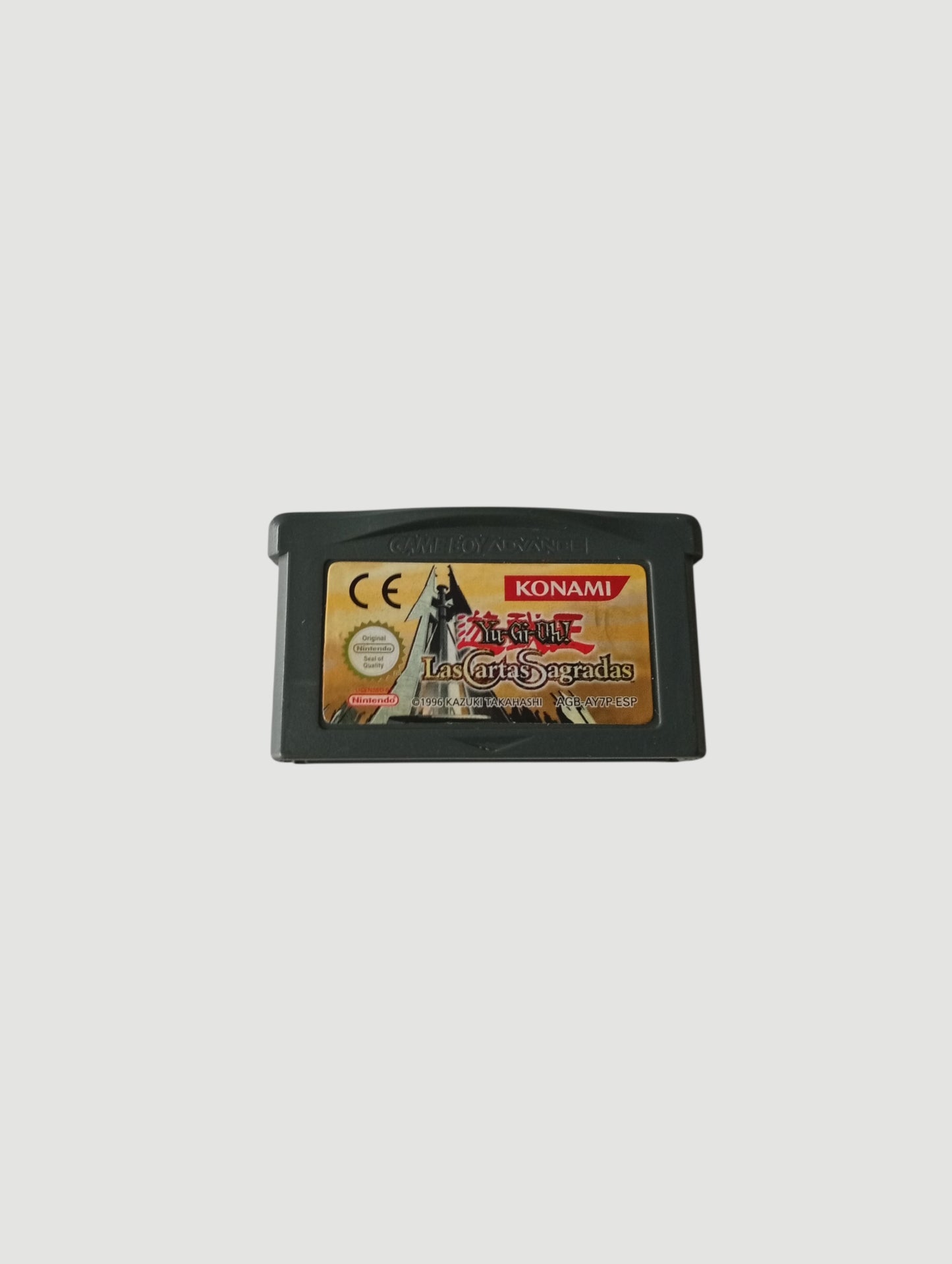 cartucho yu gi oh las cartas sagradas original español game boy advance