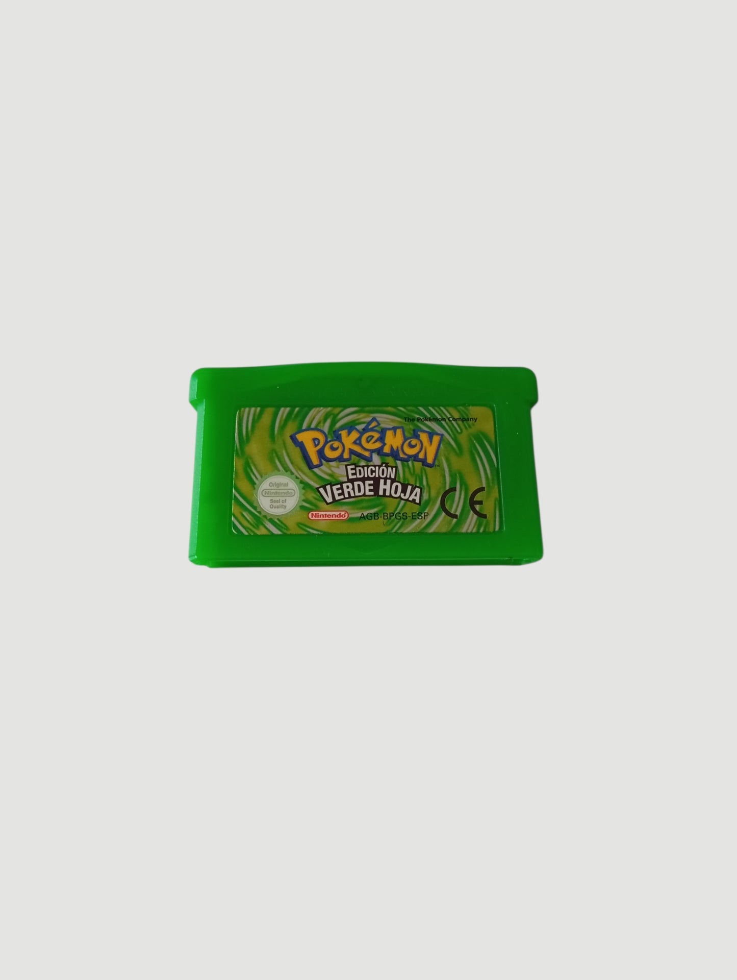 cartucho pokemon verde hoja original español game boy advance