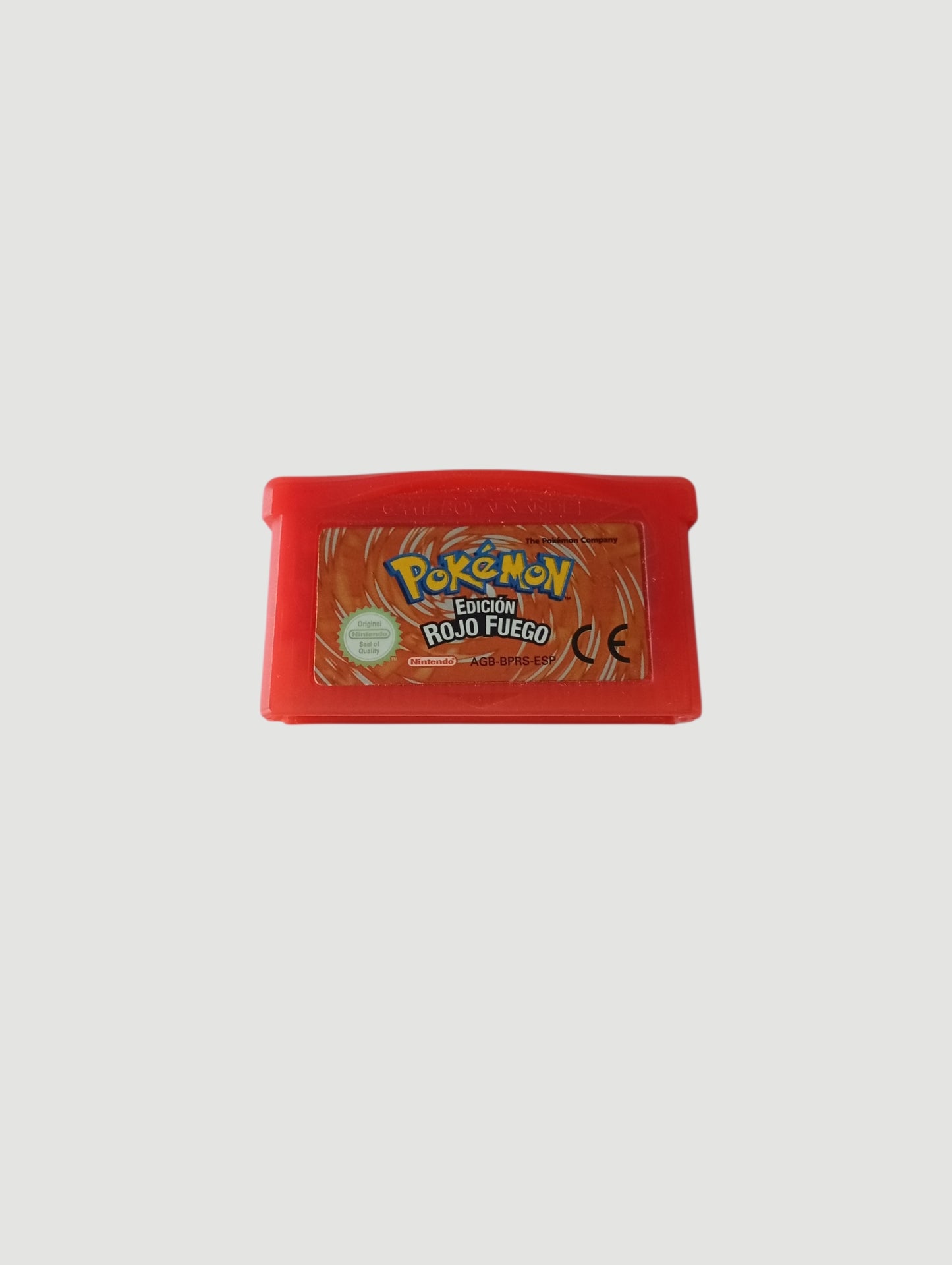 cartucho pokemon rojo fuego original español game boy advance