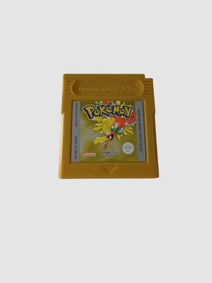 cartucho pokemon oro original español game boy color