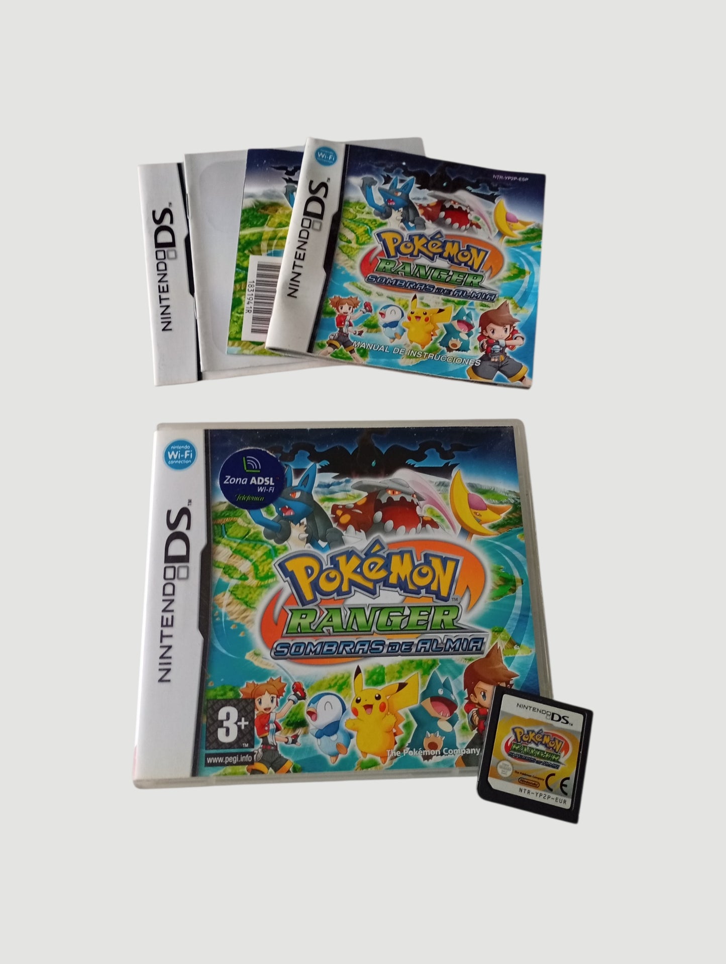pokemon  ranger sombras del almia original español Nintendo DS