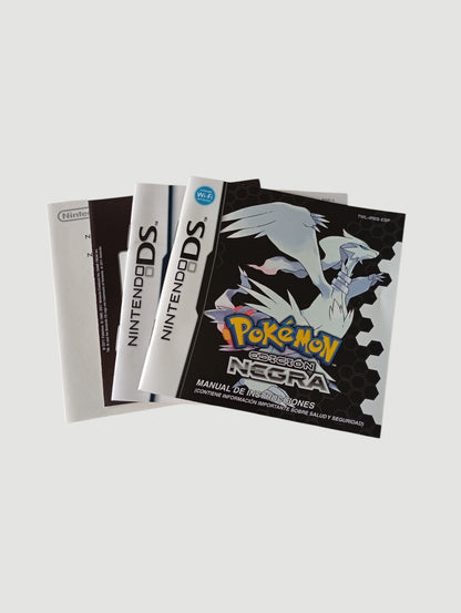 pokemon negra original español Nintendo DS