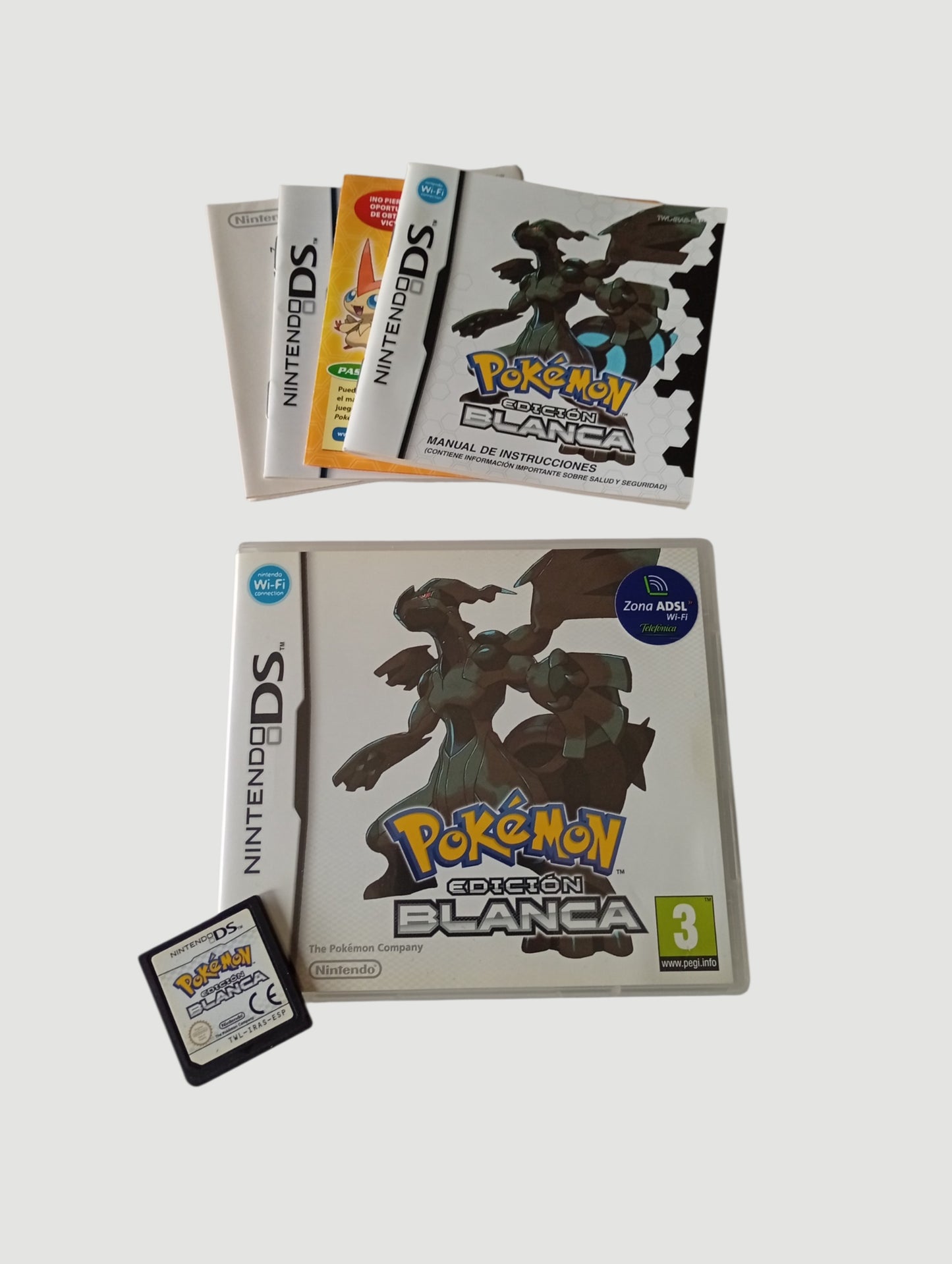 pokemon blanca original español Nintendo DS