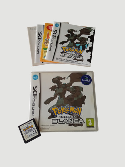 pokemon blanca original español Nintendo DS