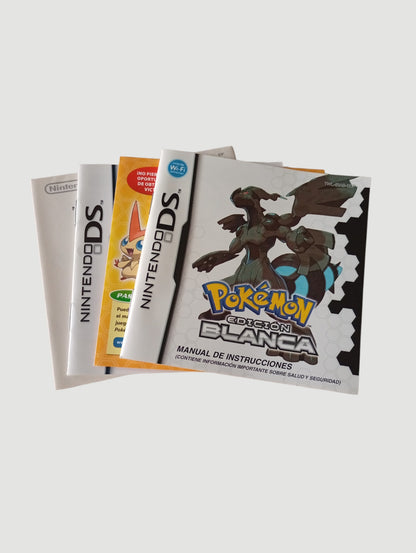 pokemon blanca original español Nintendo DS