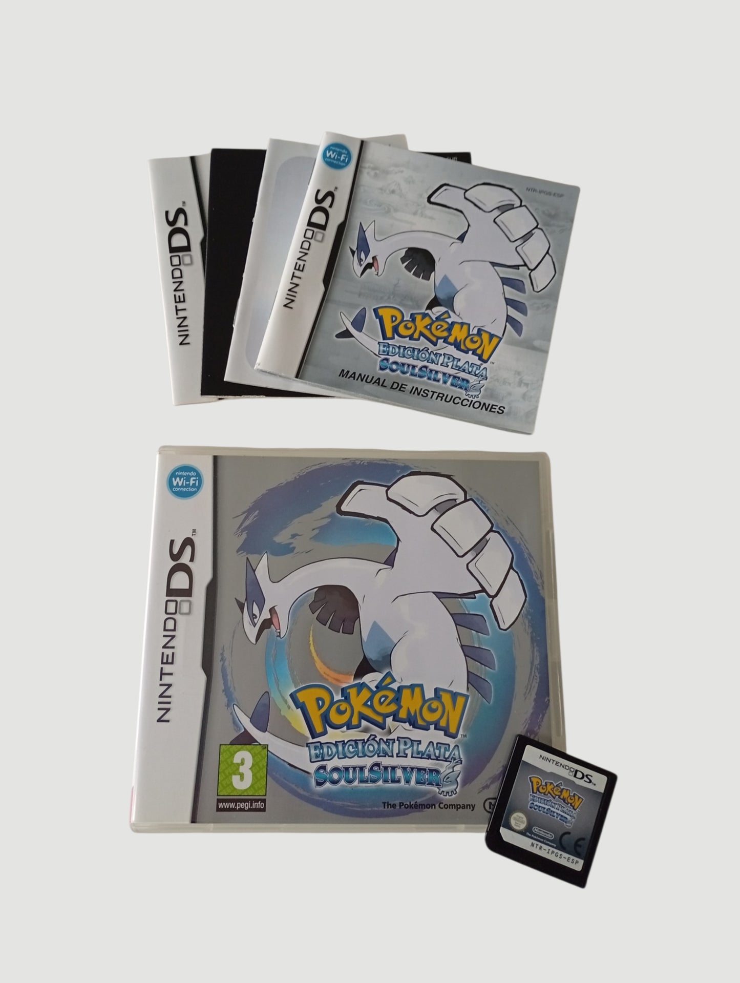 pokemon soulsilver edicion plata original español Nintendo DS