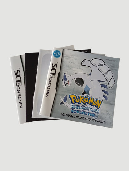 pokemon soulsilver edicion plata original español Nintendo DS