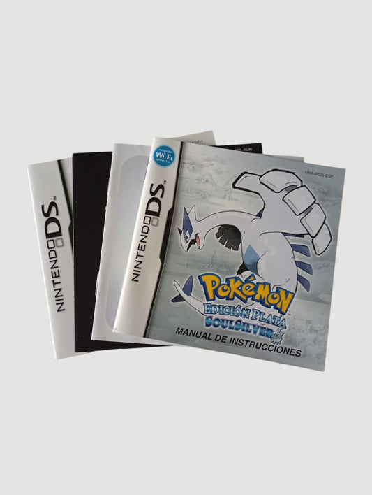 pokemon soulsilver edicion plata original español Nintendo DS