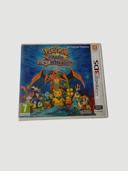 pokemon mega mundo misterioso español original Nintendo 3DS