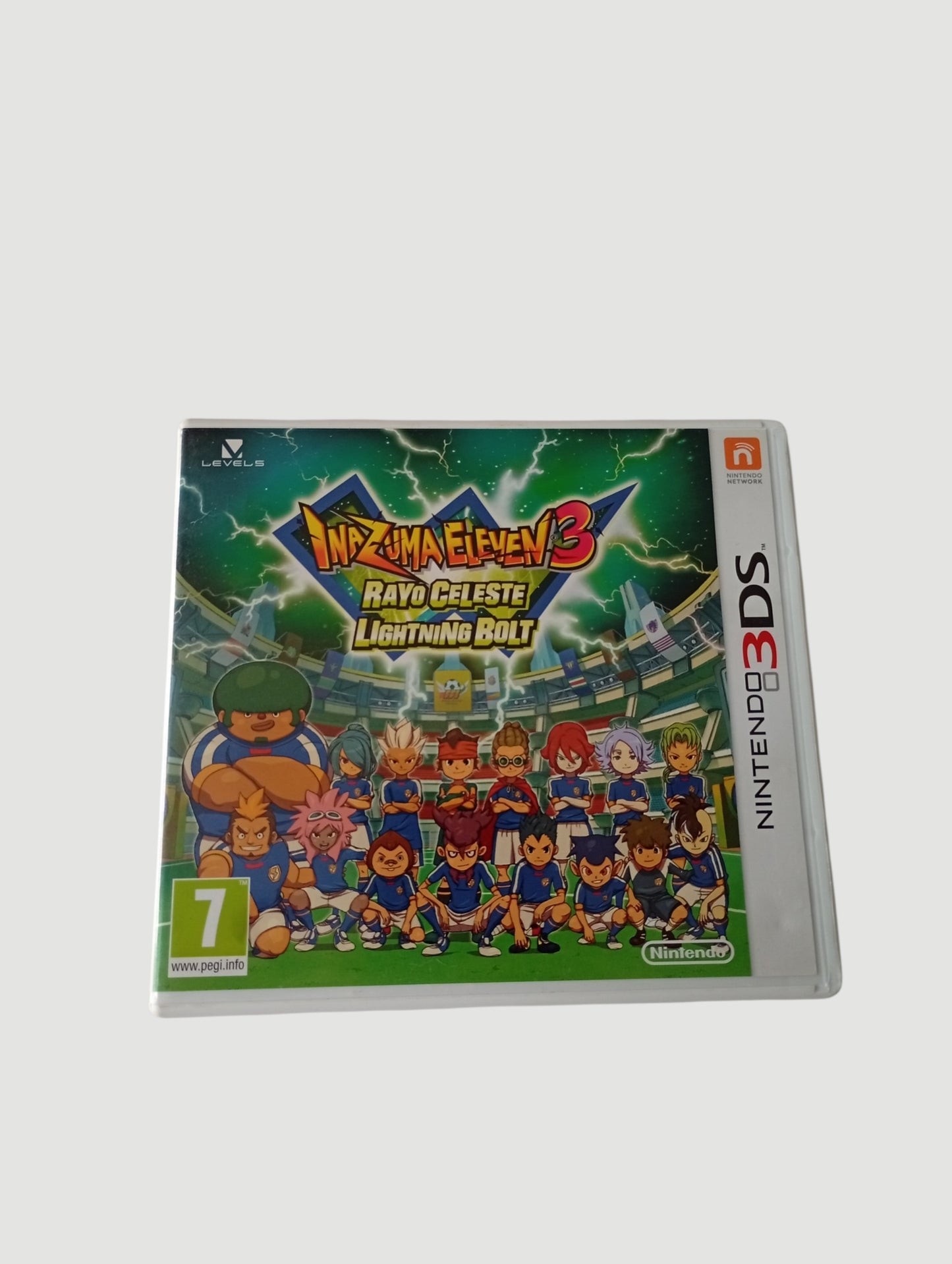 inazuma eleven 3 rayo celeste original español nintendo 3ds