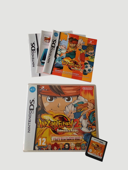 inazuma eleven 2 tormenta de fuego original español nintendo ds