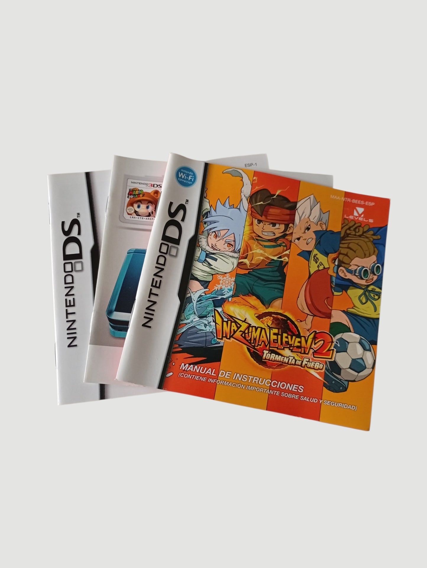 inazuma eleven 2 tormenta de fuego original español nintendo ds