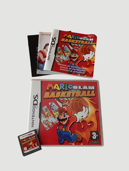 mario slam basketball original español nintendo ds