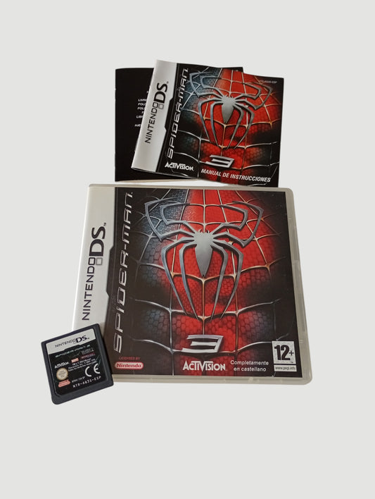 spiderman 3 original español nintendo ds