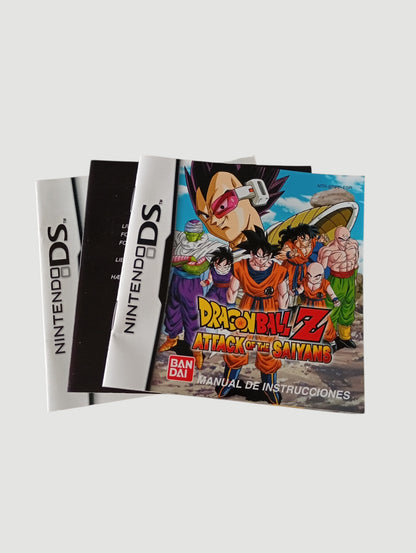 dragon ball z attack of the saiyans original español Nintendo DS