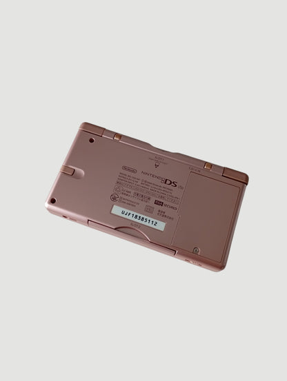 consola nintendo ds lite rosada metalizada