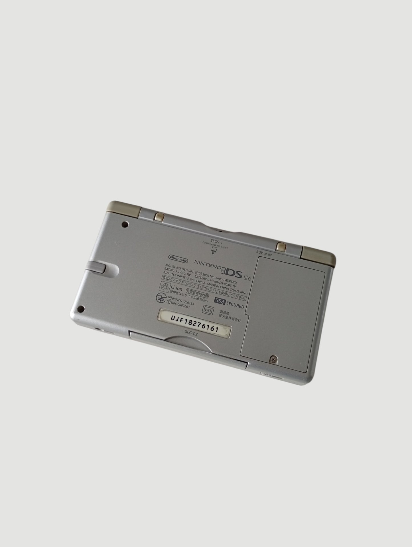 consola nintendo ds lite gris