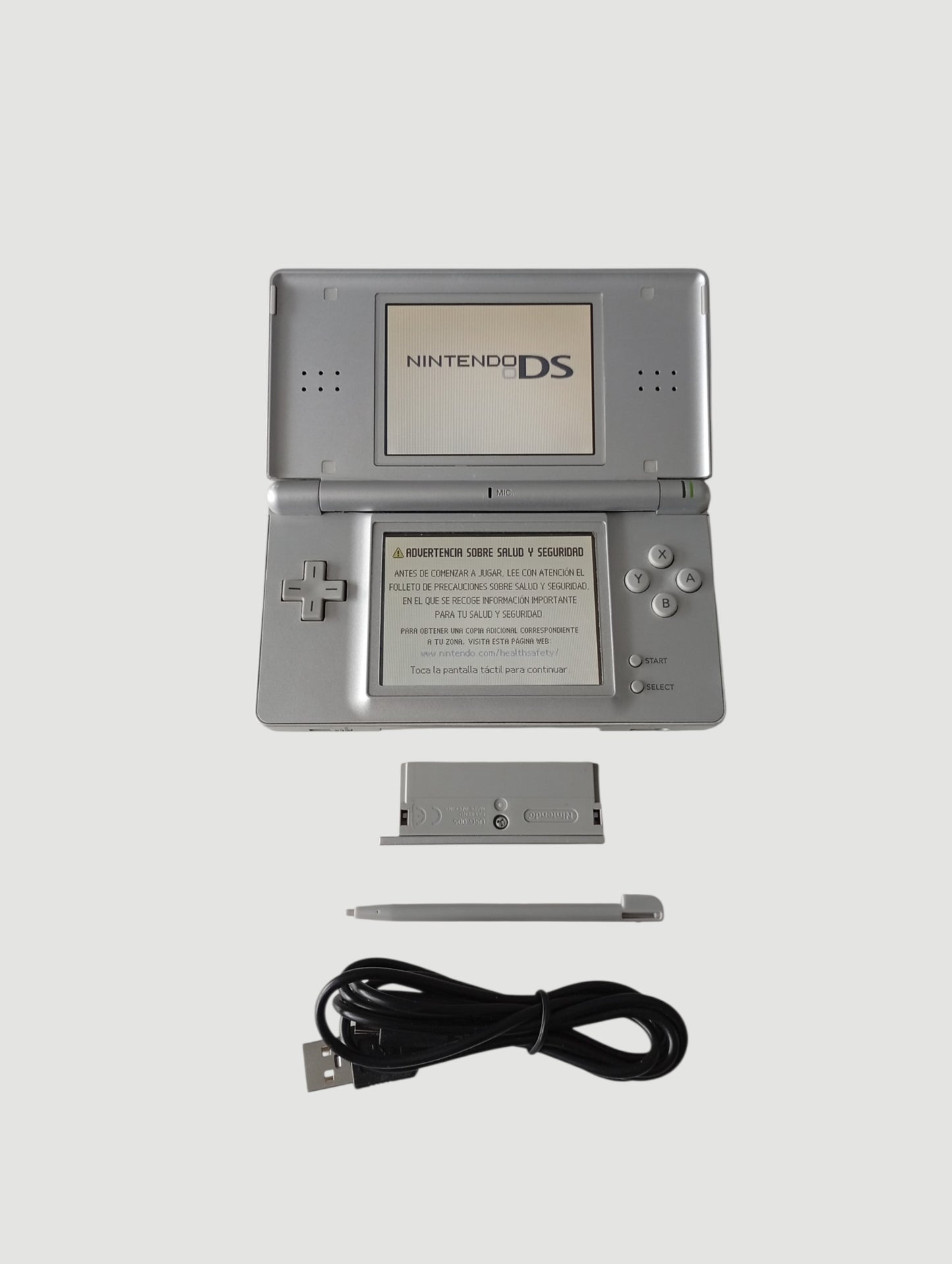 consola nintendo ds lite gris