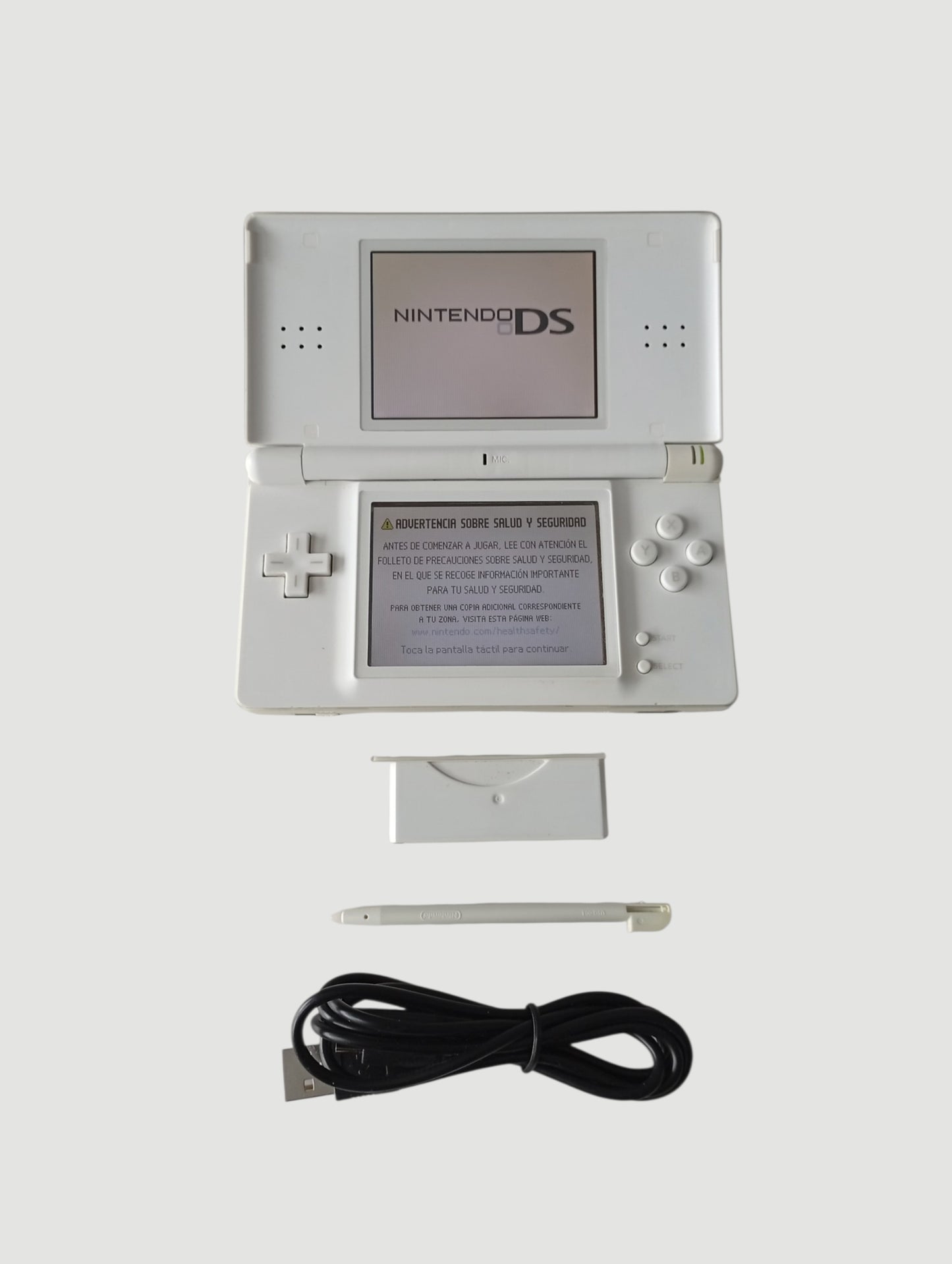 consola nintendo ds lite blanca