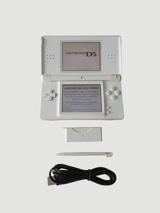 consola nintendo ds lite blanca