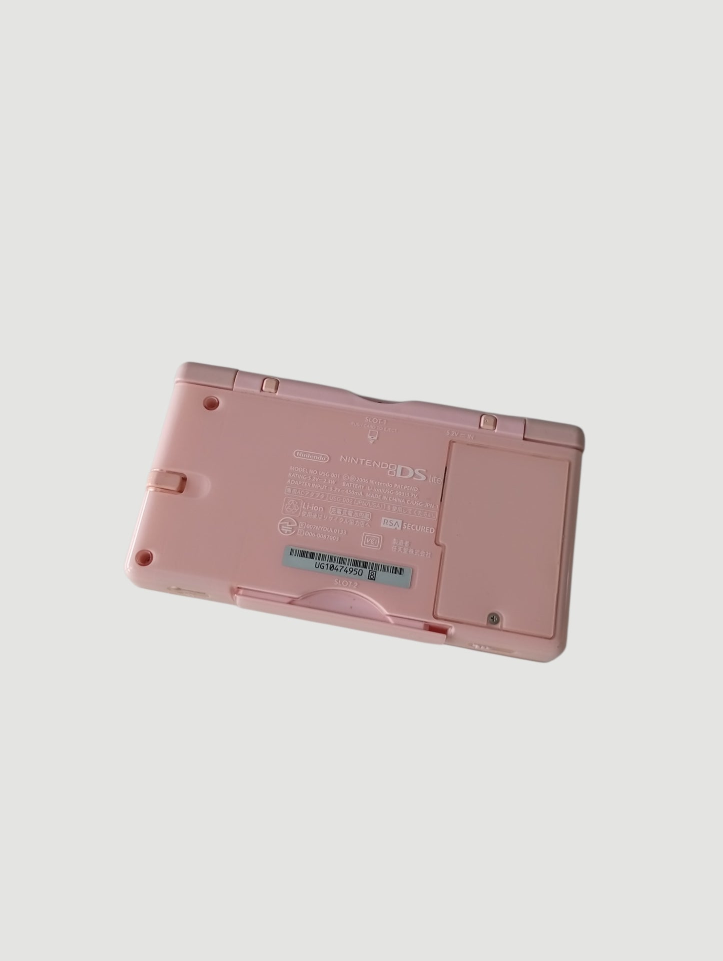 consola nintendo ds lite rosada