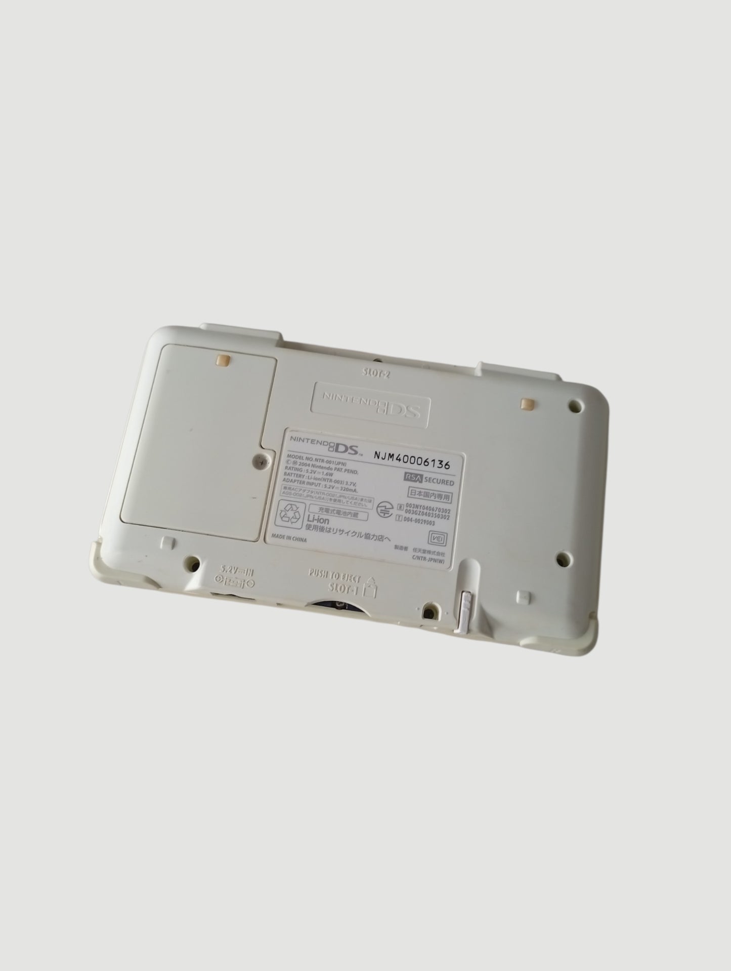 consola nintendo ds fat blanca