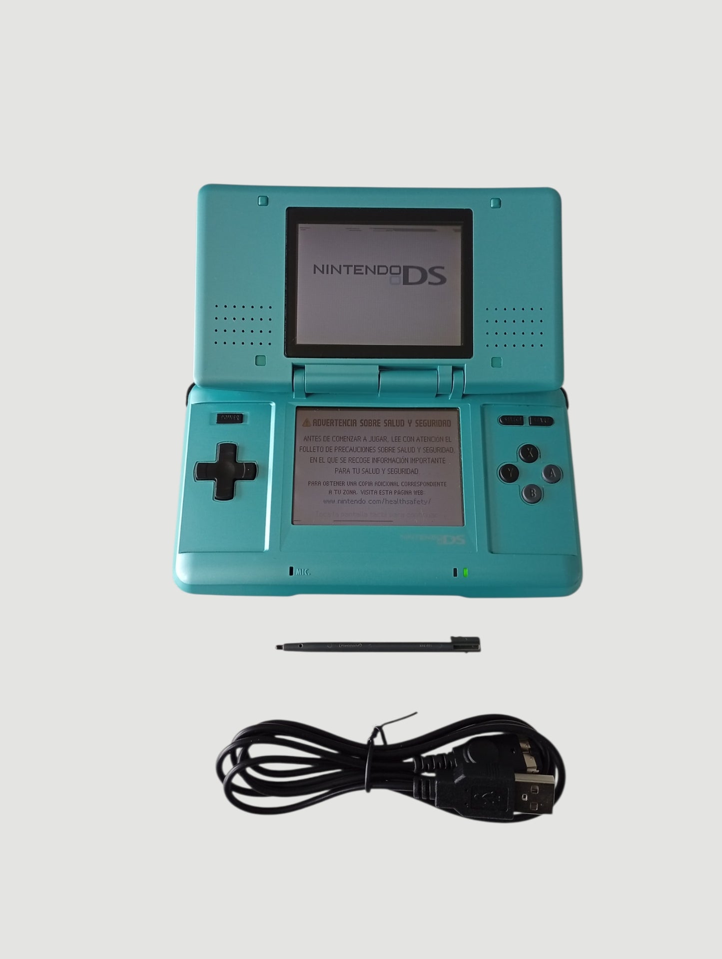 consola nintendo ds fat turquesa