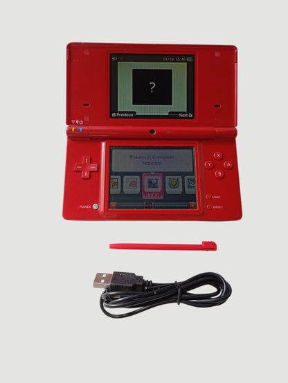 consola nintendo dsi roja liberada en micro sd 32 gb
