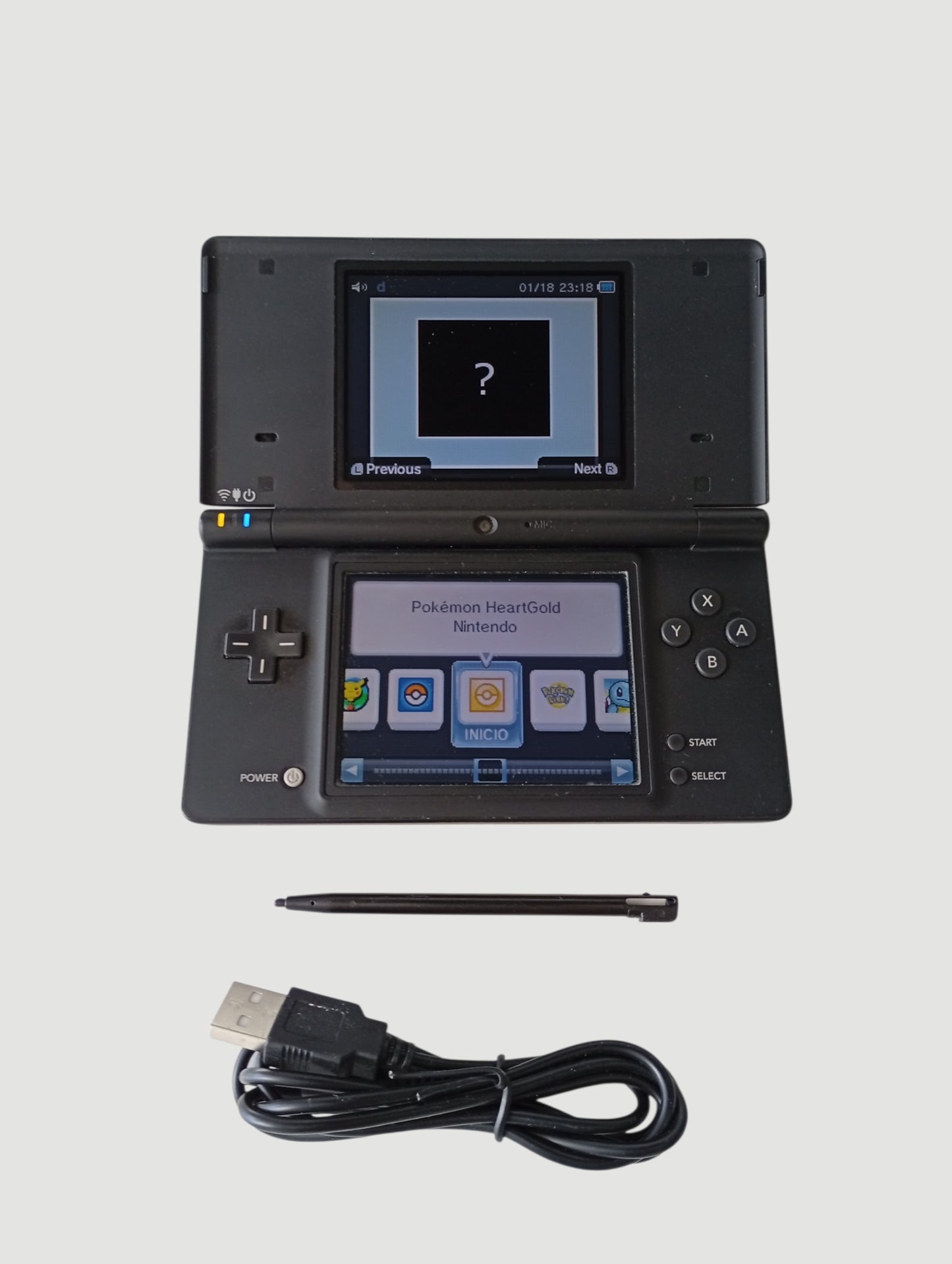 consola nintendo dsi negra liberada en micro sd 32 gb