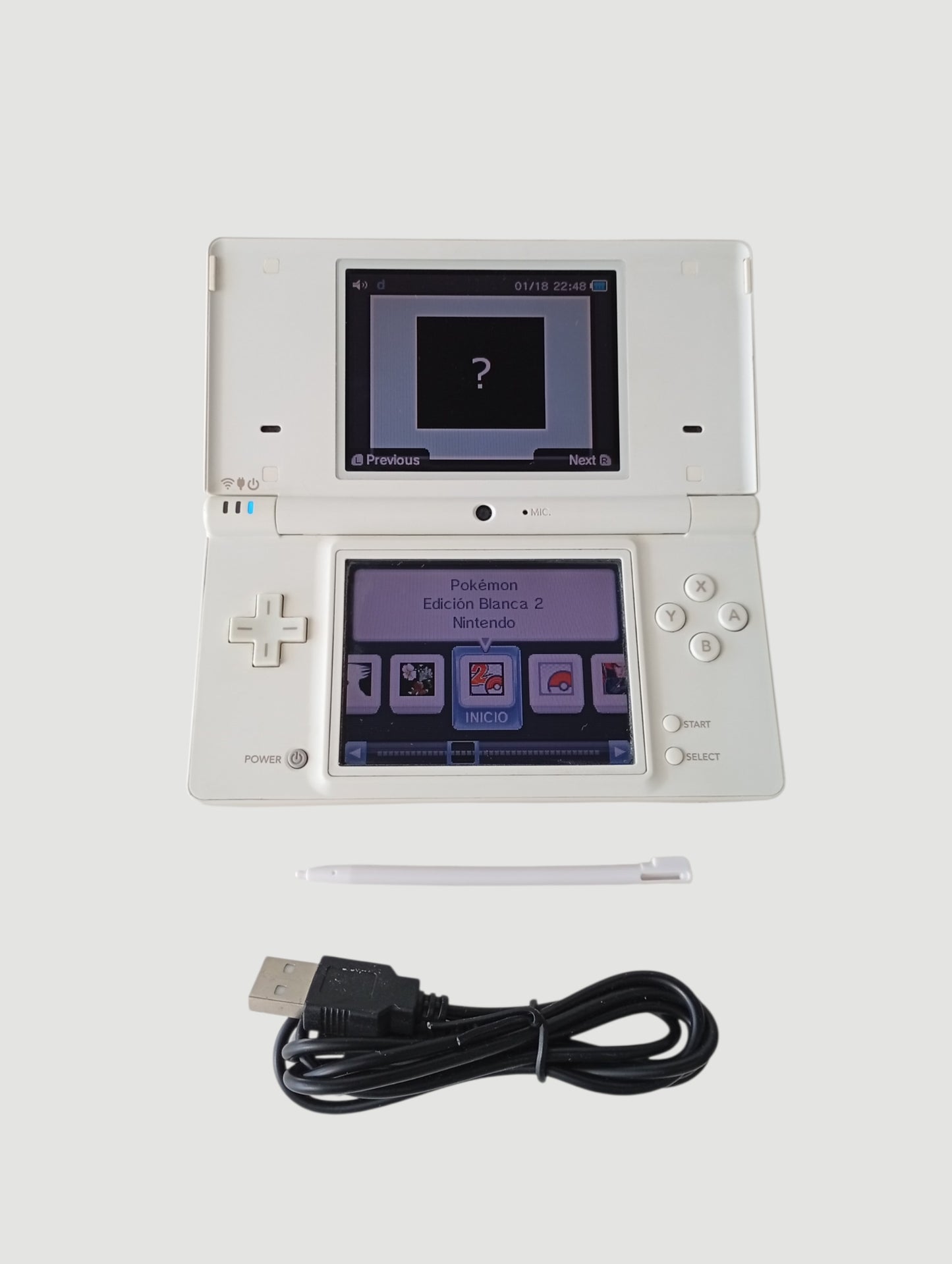 consola nintendo dsi blanca liberada en micro sd 32 gb