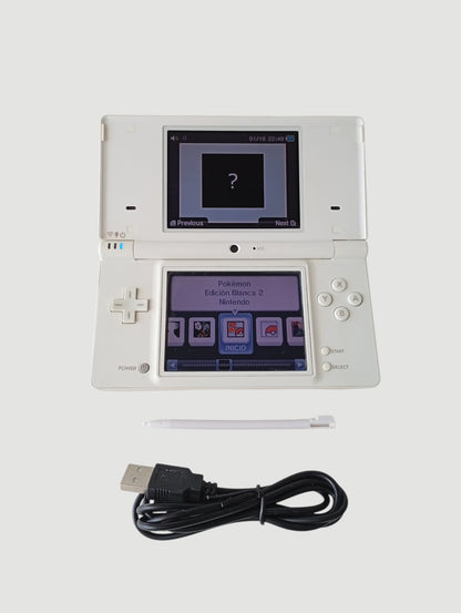 consola nintendo dsi blanca liberada en micro sd 32 gb