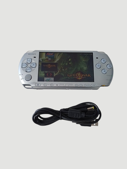 consola psp mystic silver modelo 3000 liberada con micro sd 32 gb