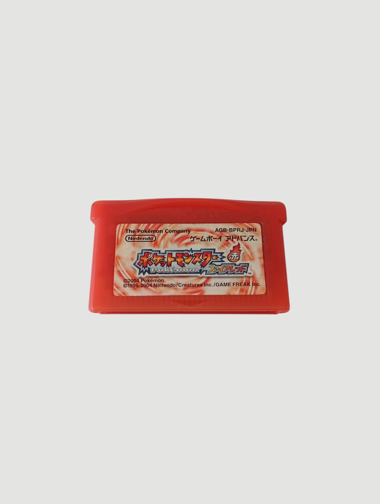 cartucho pokemon rojo fuego original japones game boy advance