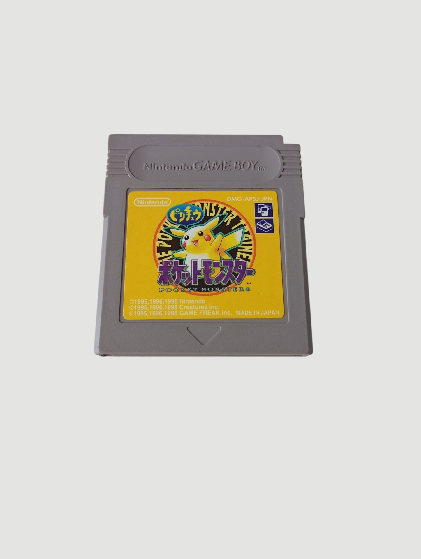cartucho pokemon amarillo original japones game boy