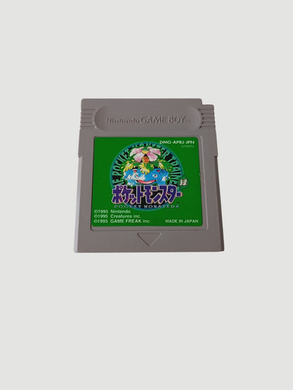 cartucho pokemon verde original japones game boy