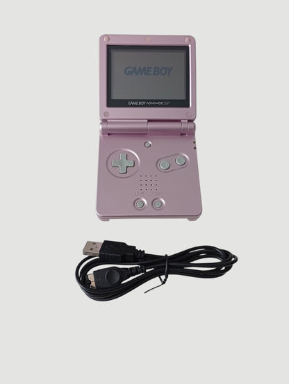 consola game boy advance sp 001 rosada