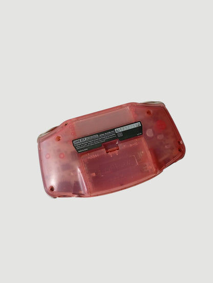 consola game boy advance clear pink