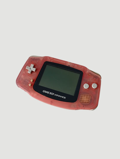 consola game boy advance clear pink